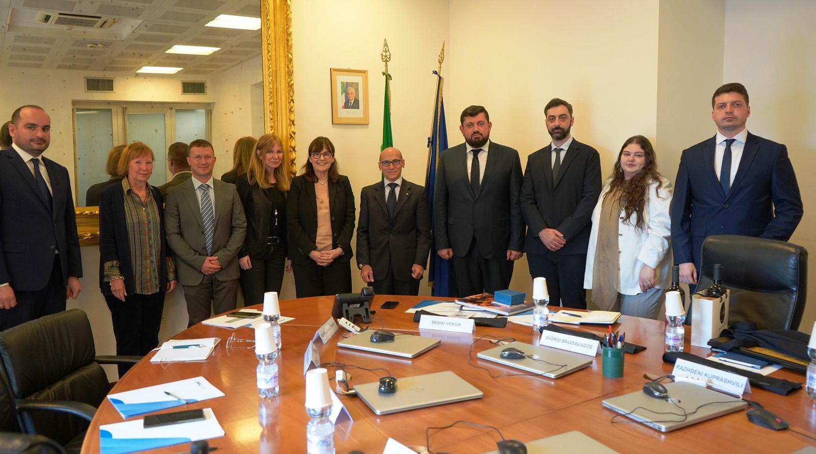 On May 5 the Head of the Anti-Corruption Bureau of Georgia Mr. Razhden Kuprashvili met with the President of Italy’s National Anti-Corruption Authority (ANAC) Dr. Giuseppe Busia