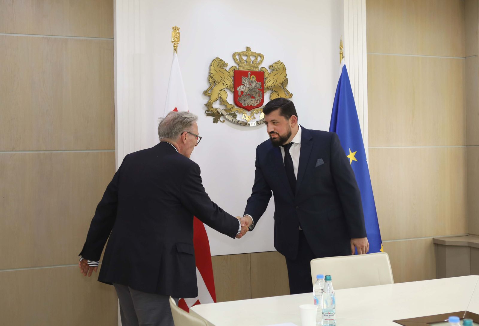 Head of the Anti-Corruption Bureau Razhden Kuprashvili met with British lawyers