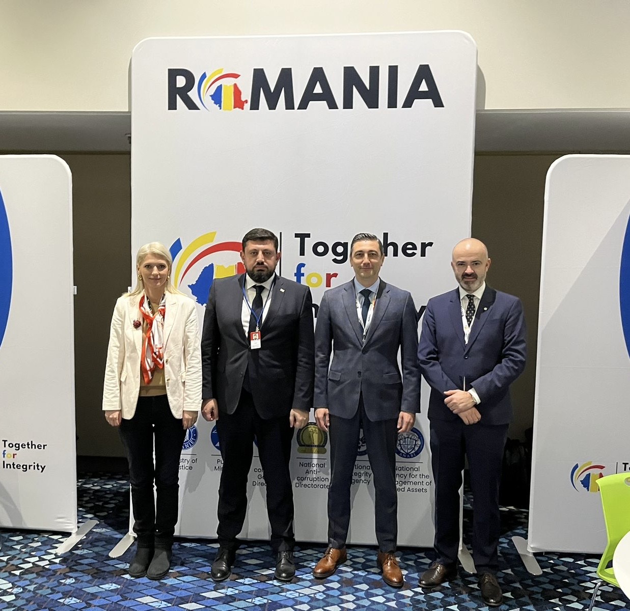 Razhden Kuprashvili met with key Romanian officials: Alex Florenta, the General Prosecutor of Romania; Alina Gorghius, the Minister of Justice of Romania; and Florin-Ionel Moises, the President of the National Integrity Agency of Romania